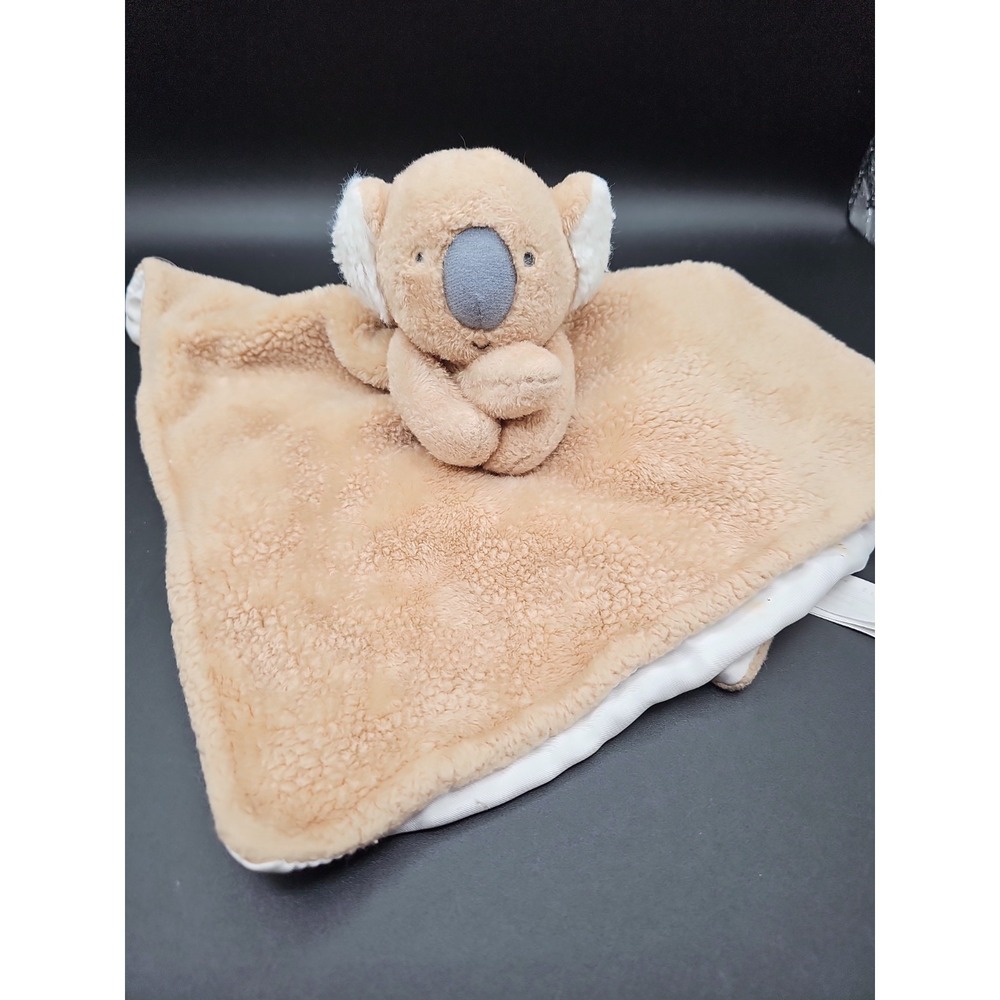 Carters Child of Mine KOALA BEAR Baby Lovey Security Blanket Tan Brown Carter's